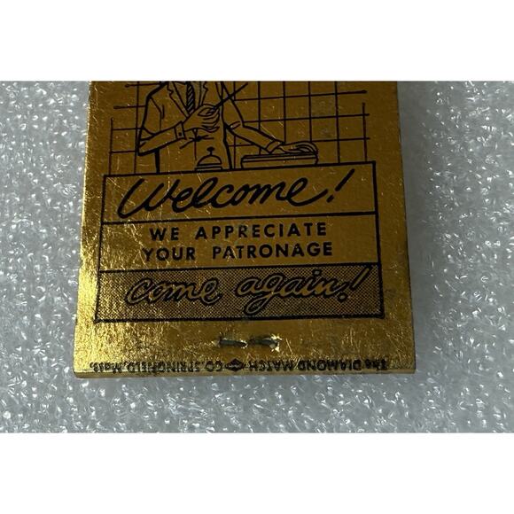 Vintage Matchbook Engleside Efficiency Motel LBI Beach Haven NJ Atlantic Ocean - Picture 12 of 15